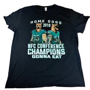 Philadelphia Eagles Home Dogs NFC Conference Champions T-Shirt XL